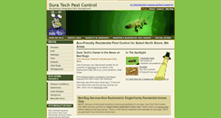 Desktop Screenshot of duratechpestcontrol.com