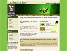 Tablet Screenshot of duratechpestcontrol.com